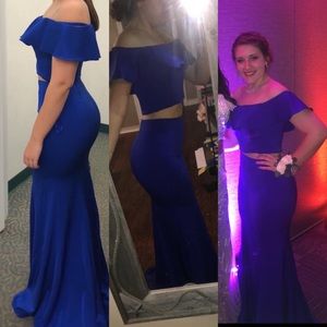 Blue Prom Dress
